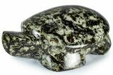 Carved Serpentine Stone Turtle - Philippines #308987-1